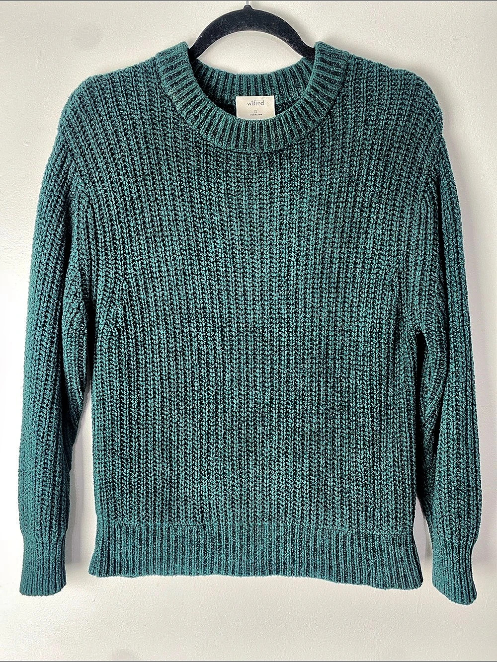 Wilfred Essential Chenille Sweater Green XS